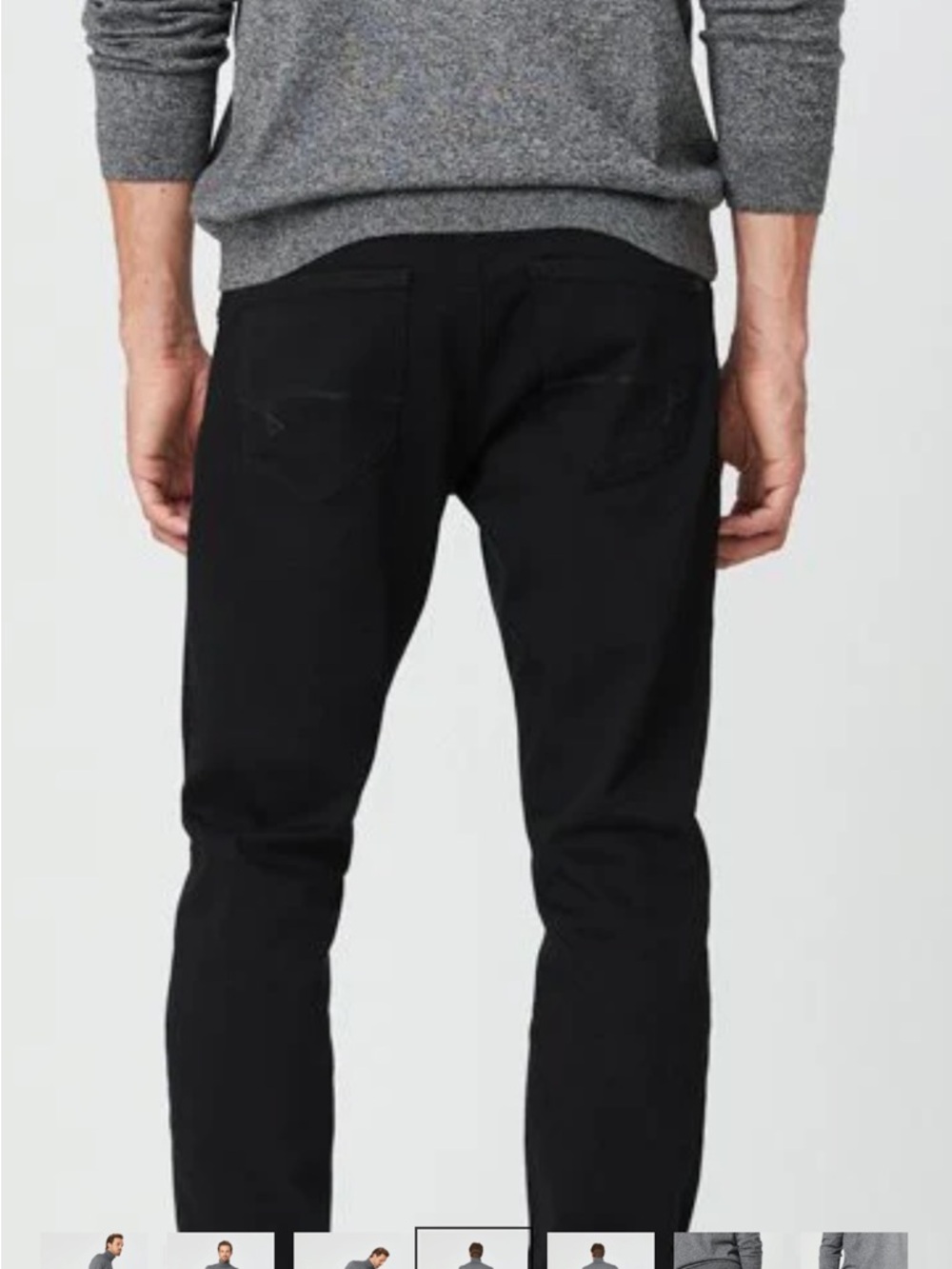 Mavi Men's Slim Jeans in Black